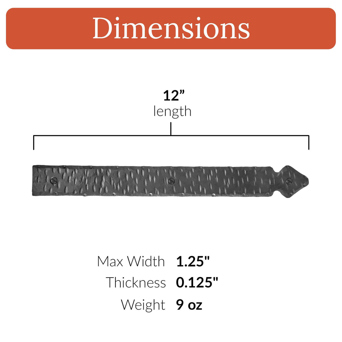 Jamestown Series | Faux Hinge Strap