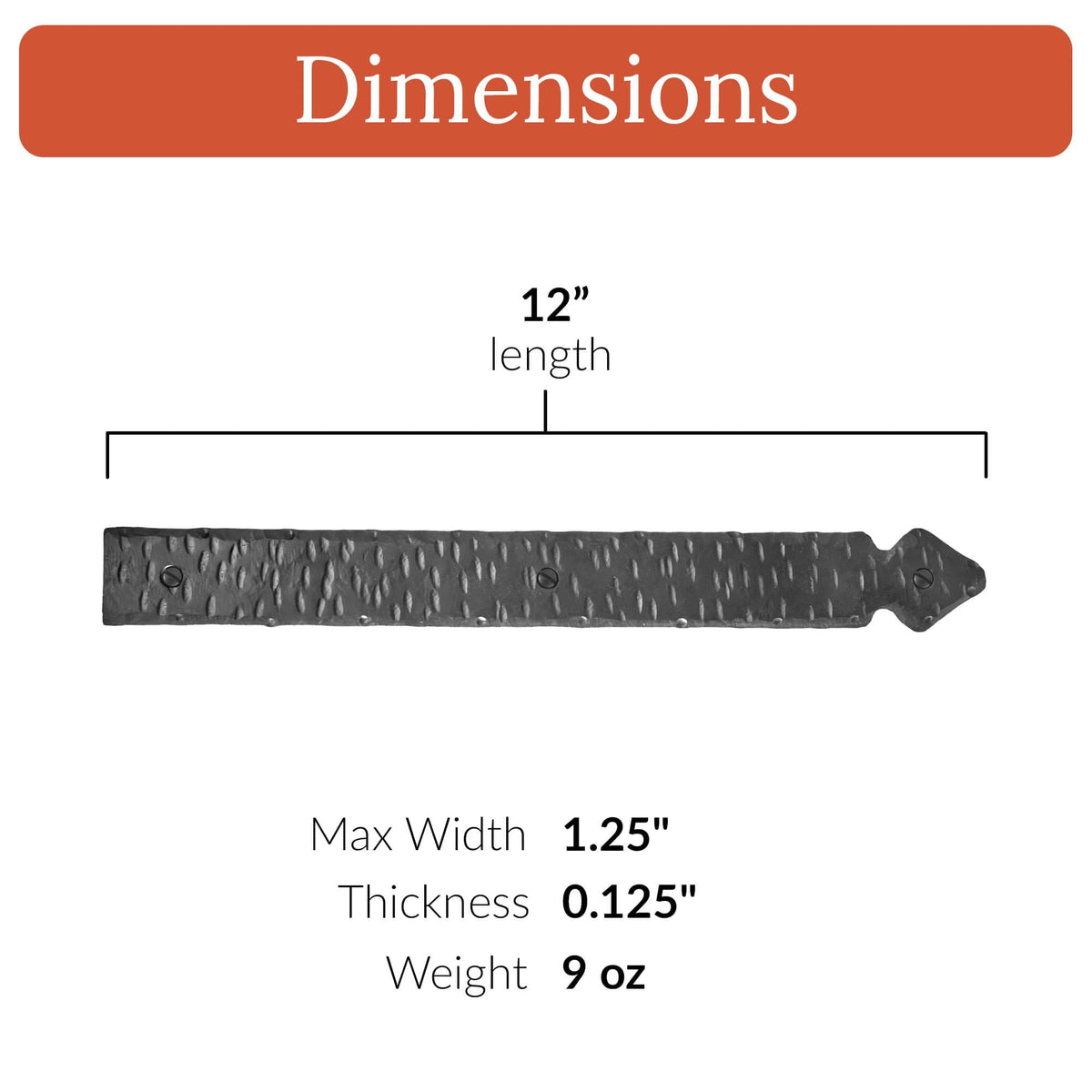 Jamestown Series | Faux Hinge Strap