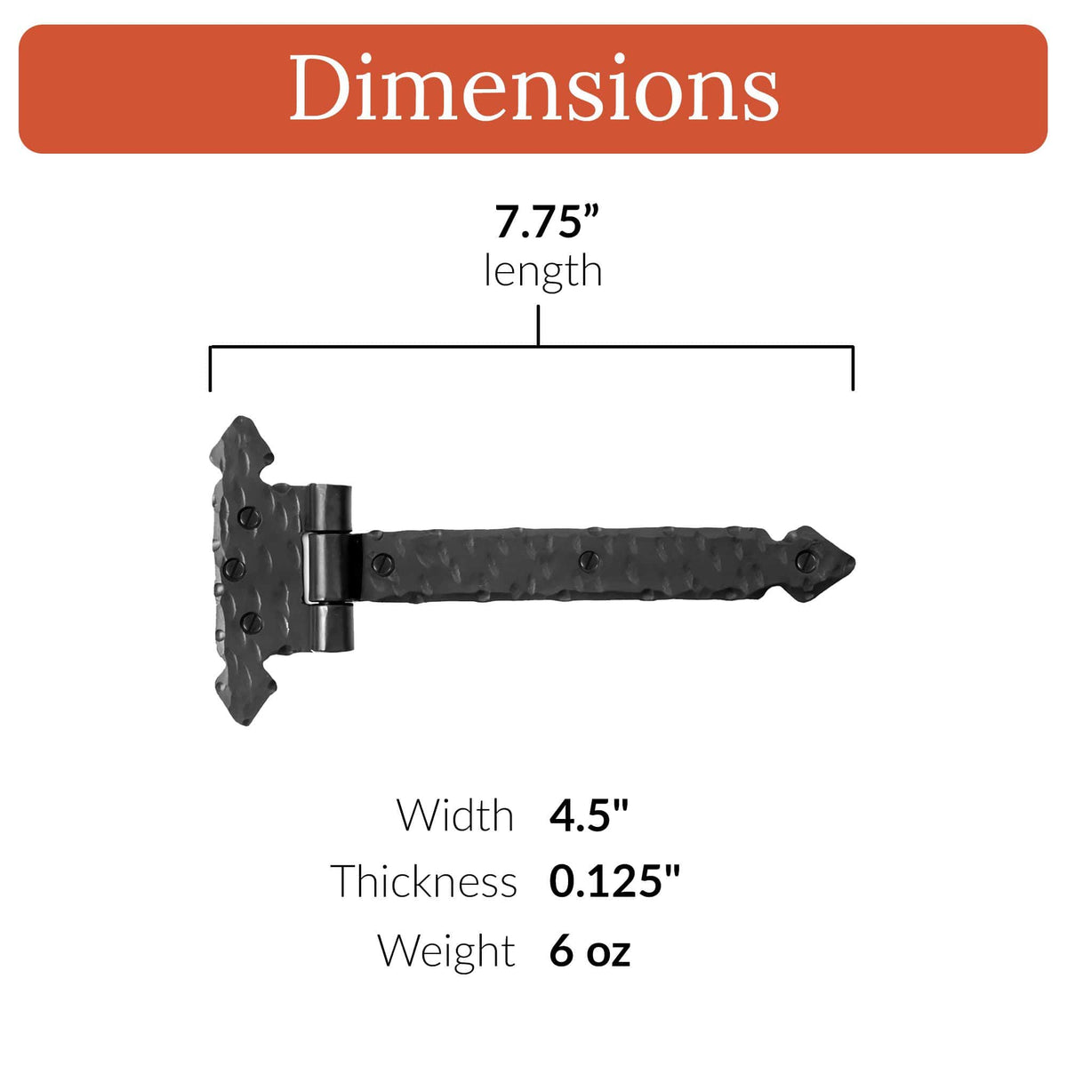 Jamestown Series | Hinge Strap
