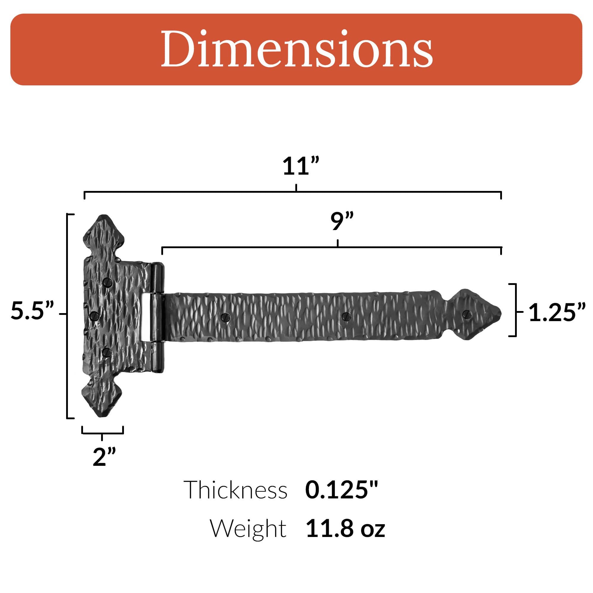 Jamestown Series | Hinge Strap