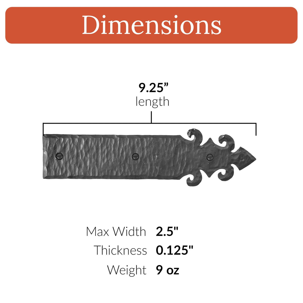 Milan Series | Faux Hinge Strap