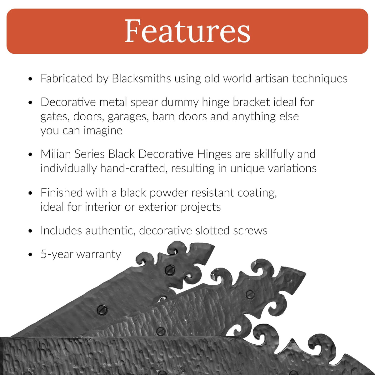 Milan Series | Faux Hinge Strap