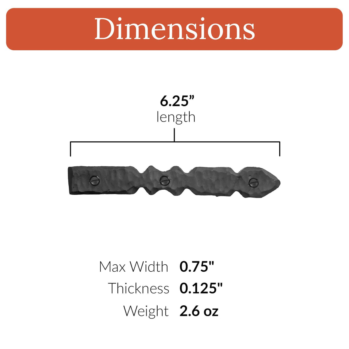 Nuevo Leon Series | Faux Hinge Strap