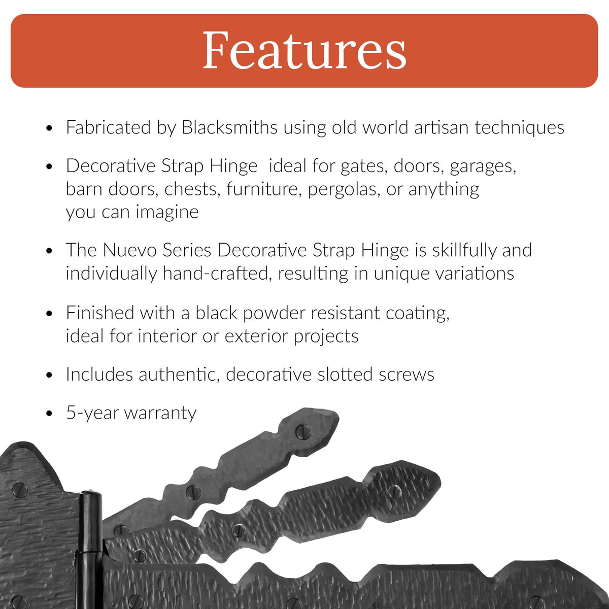 Nuevo Leon Series | Hinge Strap