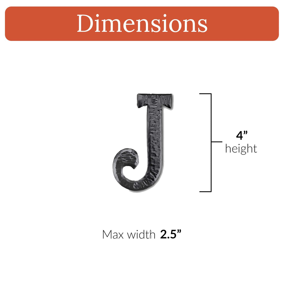 Hacienda Series | 4&quot; House Address Mailbox Letters