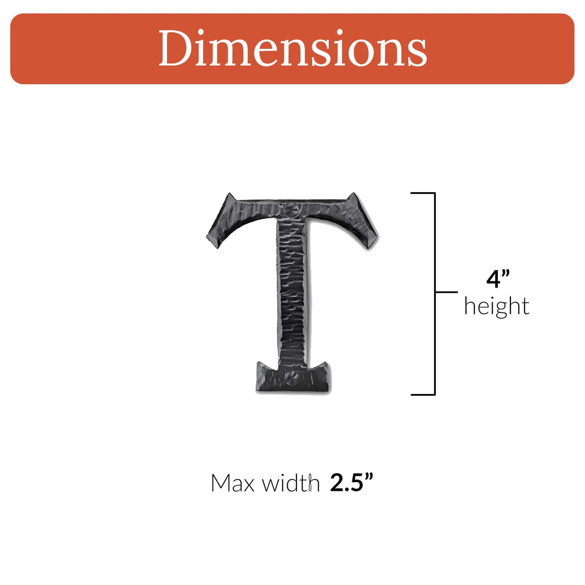 Hacienda Series | 4&quot; House Address Mailbox Letters