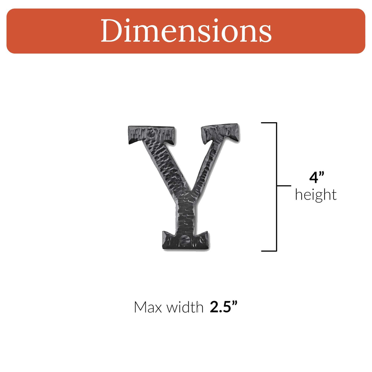 Hacienda Series | 4&quot; House Address Mailbox Letters