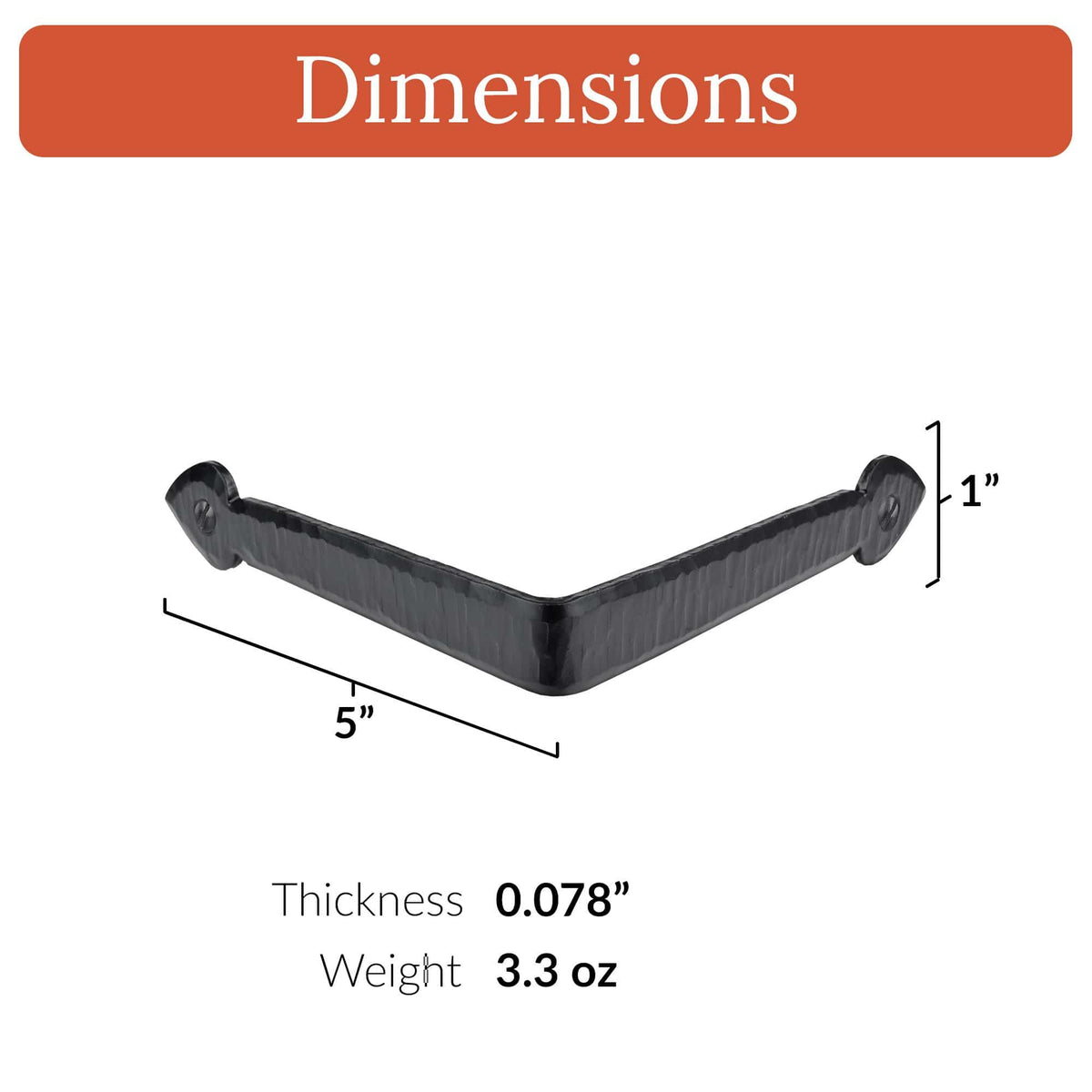 Colonial Series | 6&quot; Corner Strap